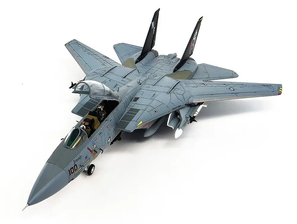 JCWINGS США F-14A авианосец F14 истребитель VF-154 1/72 литья под давлением модель самолета