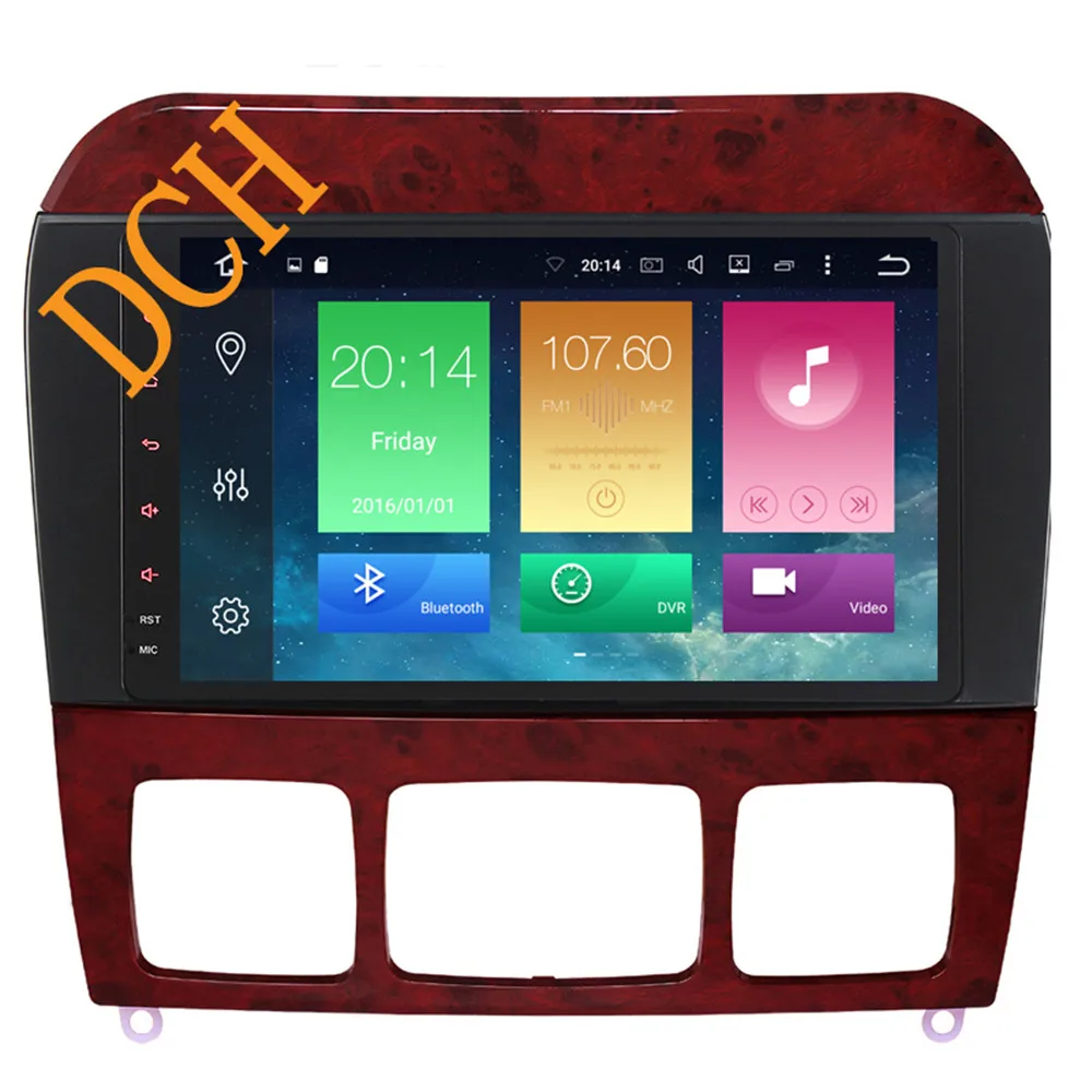 Магнитола с восьмиядерным процессором Android 10 0 для Mercedes Benz S CL Class W220 W215 S280 S320 S350 S400