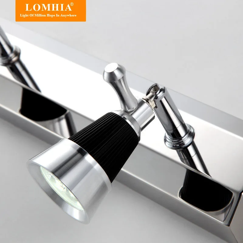 

2/3 plugs modern stainless steel bathroom mirror lights/ toilet lamps Cabinet wall lamp led mirror light night vanity lighting