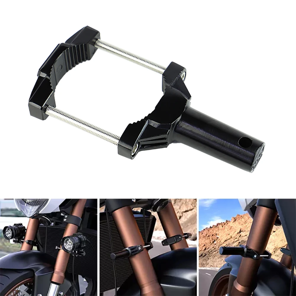 

Универсальный кронштейн для мотоцикла, Модифицированная подставка для фар, кронштейн-удлинитель, фиксированный держатель лампы, запчасти ...