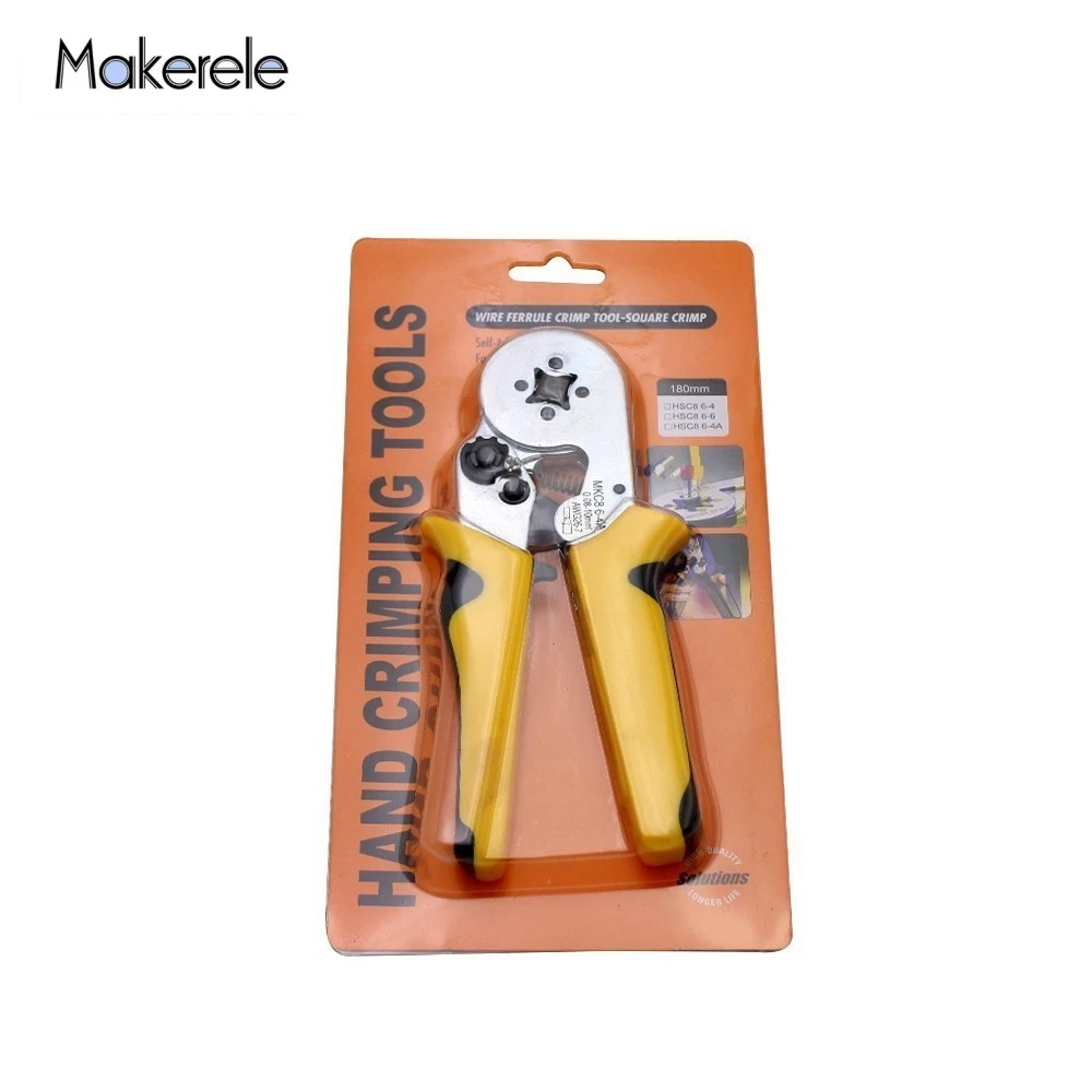 Плоскогубцы с круглым носом Mkhsc8 электрические трубчатые обжимные инструменты