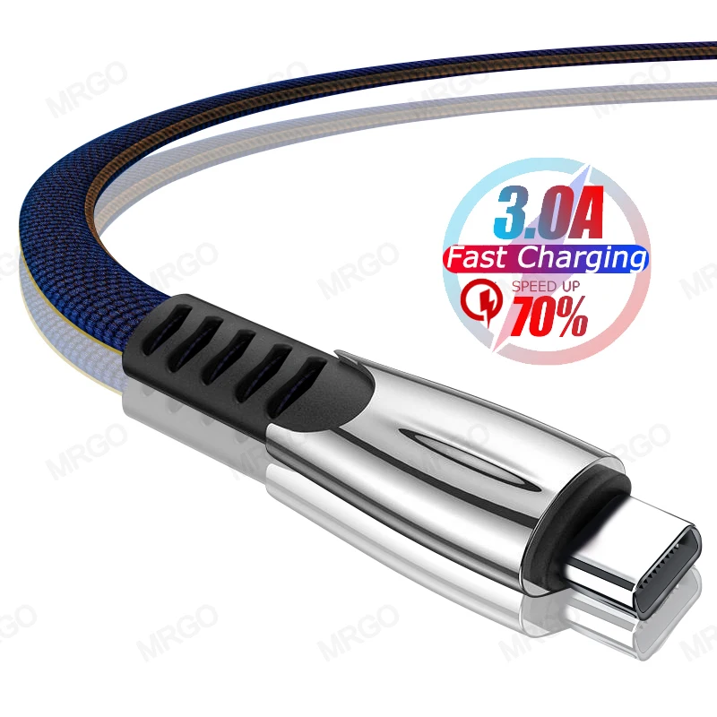 Тип usb C кабель для samsung крепление спортивной камеры Xiao mi huawei Быстрая зарядка 3A type