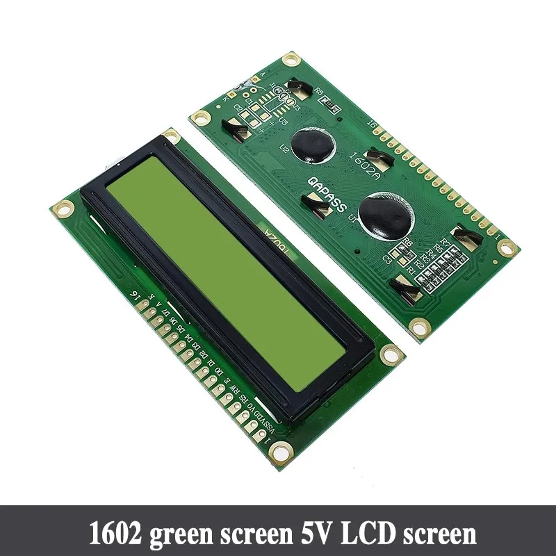 ЖК-экран 1602 дюйма модуль ЖКД синий IIC/I2C для arduino ЖК-дисплей UNO r3 mega2560 зеленый экран |