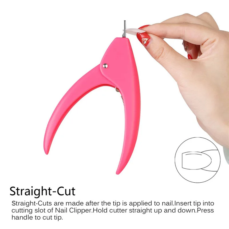 Acrylic Nail Clipper False Nails Cutter Fake Clippers Tip Trimmer for Artificial Art Manicure Tools Clip Tool | Красота и здоровье