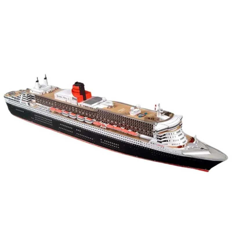Модель корабля 1:400 Королева Мэри Ii круиз ручной работы модель игрушка для детей