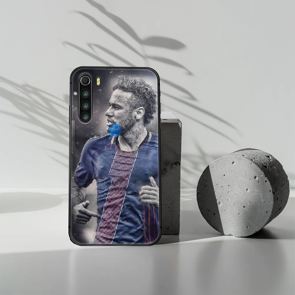 

Football star Neymar Phone Case Cover Hull For XIAOMI Redmi 7 7a 8 8a 9 9a NOTE 6 7 8 8t 9 9s Pro Max 4X black Waterproof Soft