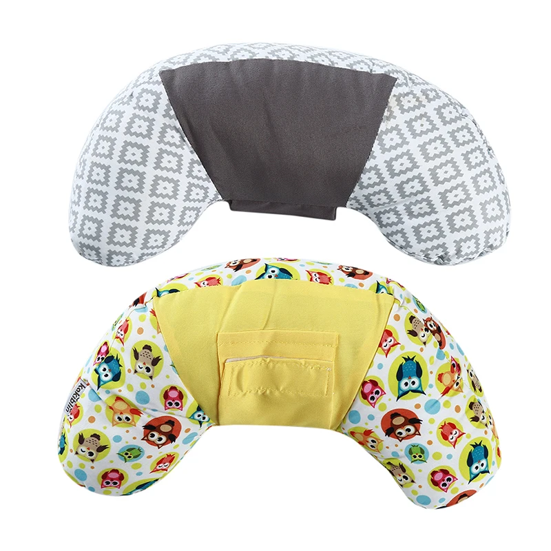 Children Seat Travel Neck Pillow Pad Shoulder Support Cushion Cotton Headrest Car Flight Trip Soft Sleeping | Мать и ребенок
