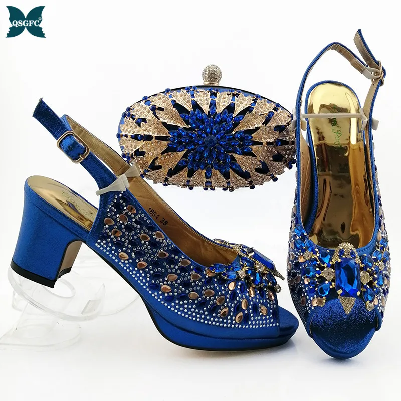 Женские туфли в итальянском стиле на высоком каблуке Роскошные нигерийском