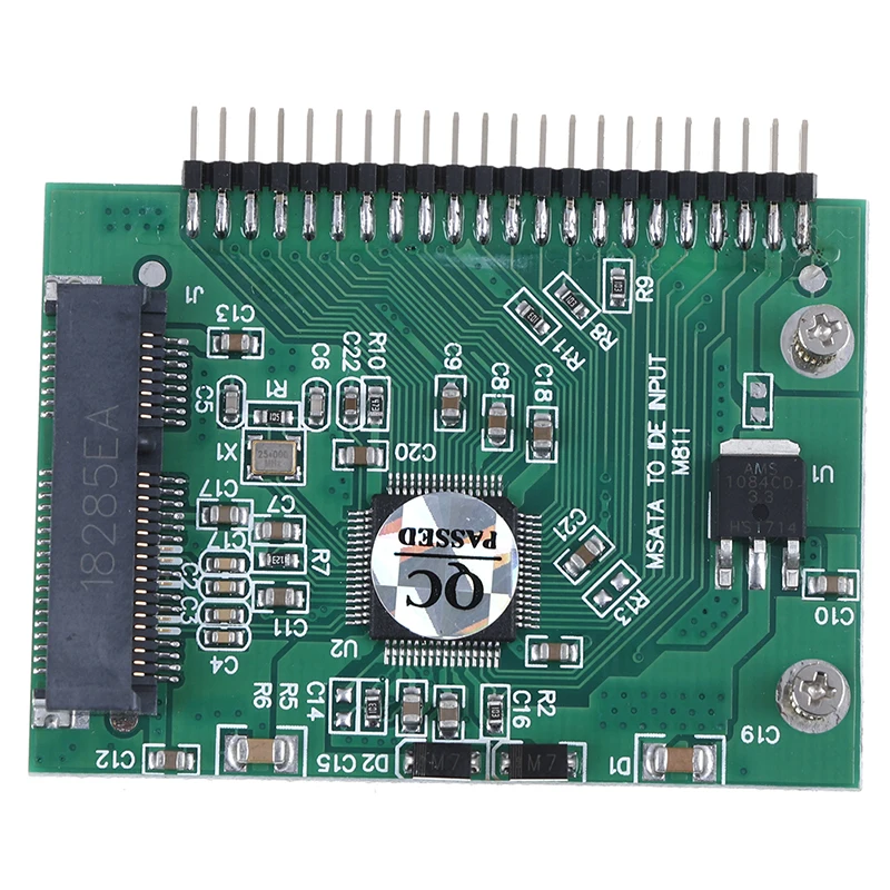Адаптер mSATA SSD на 44Pin IDE адаптер конвертер карты для ноутбука|Компьютерные кабели и