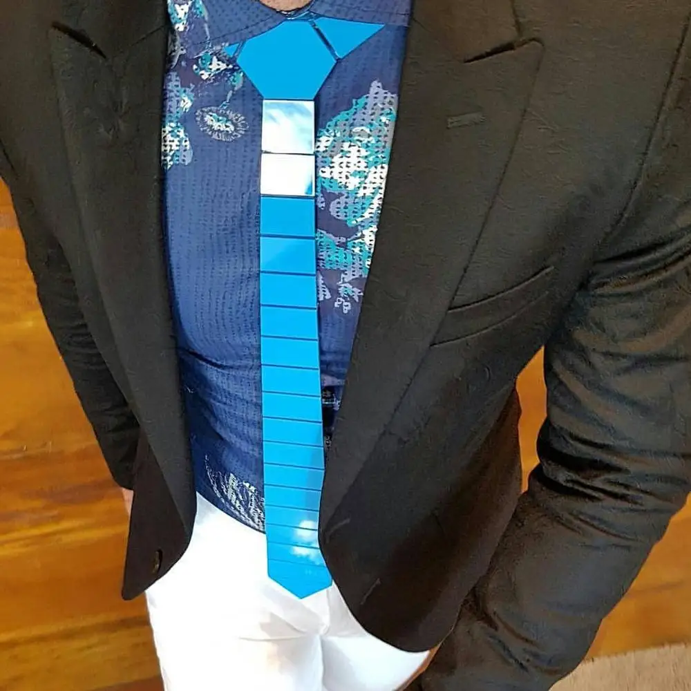 5 Цвета Осенняя мода Шелковый Блестящий галстук бабочка Повседневная Стиль