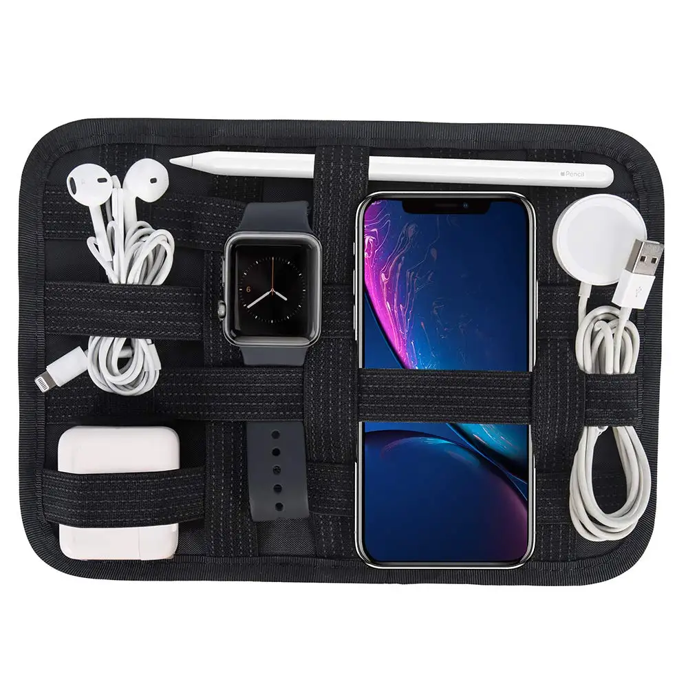 Smatree эластичный доска органайзер для электроники путешествия Шестерни