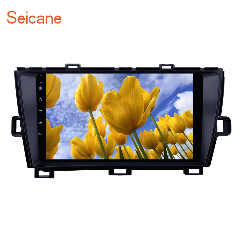 Seicane 2din Android 8 1 9 дюймов Автомобильный gps стерео радио плеер для Toyota Prius RHD 2009 2010 2011 2012