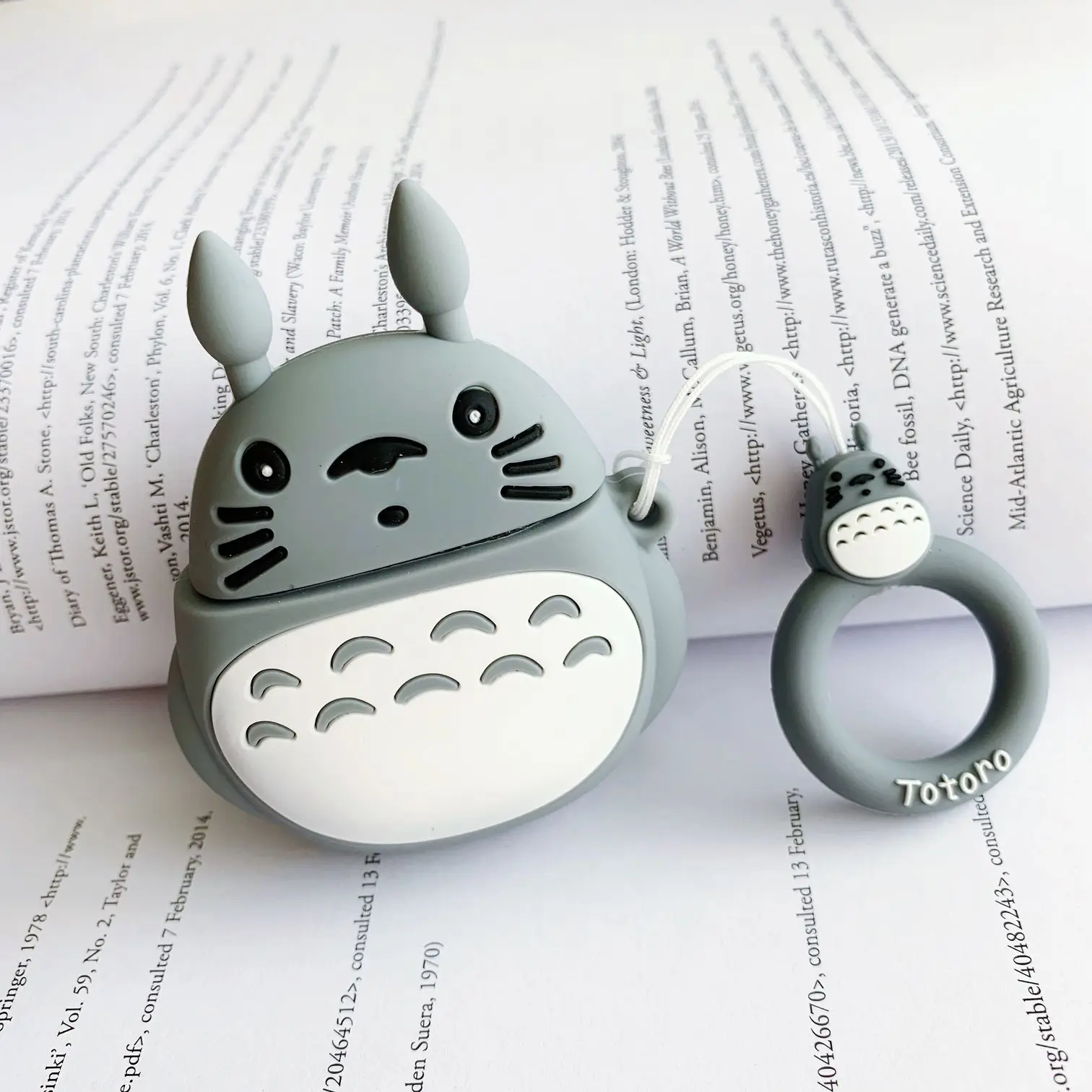 Чехол для AirPods с милым мультяшным динозавром/авокадо, фри/Кактус, силиконовый чехол для Air pods 2, Bluetooth, чехол для наушников - Цвет: K2
