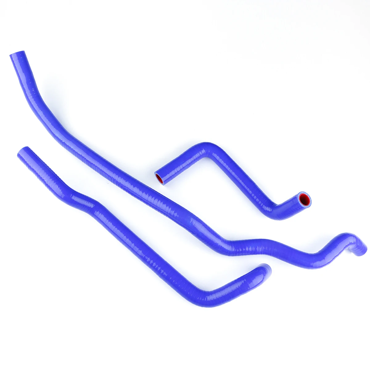 For SUZUKI TWIN PEAKS 700 4x4 2004 2005 ATV Coolant Radiator Silicone Hose Tube Pipe Kit (3Pcs)