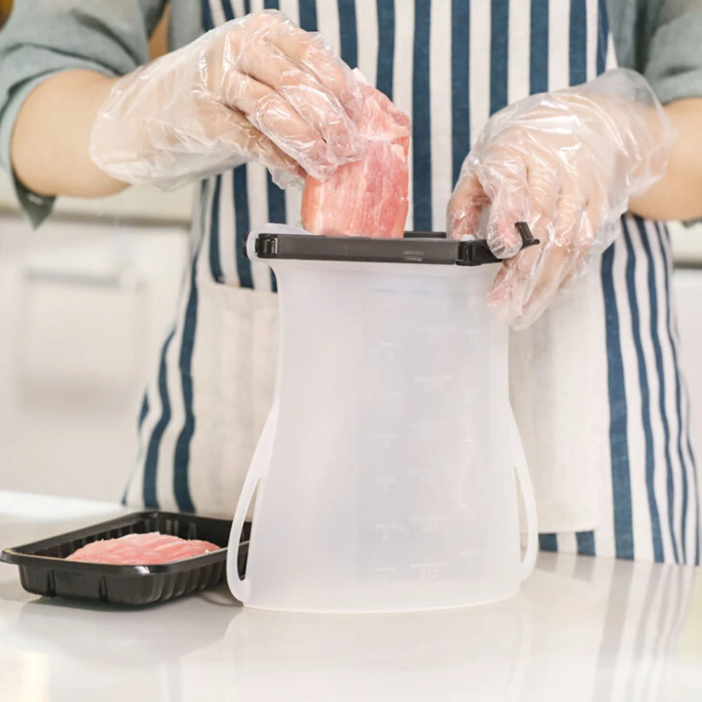 Пакеты для хранения еды морозильник приготовления пищи свежая сумка уплотнение