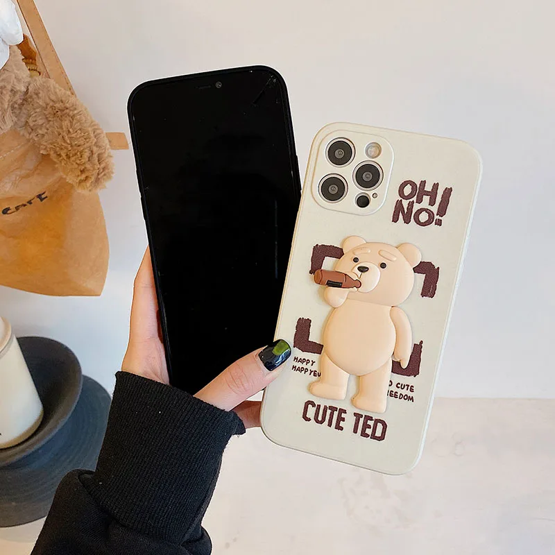 Чехол из ТПУ для iPhone 13 12 11 Pro Max se2020 7 8 Plus XR 6g X XS MAX | Мобильные телефоны и аксессуары