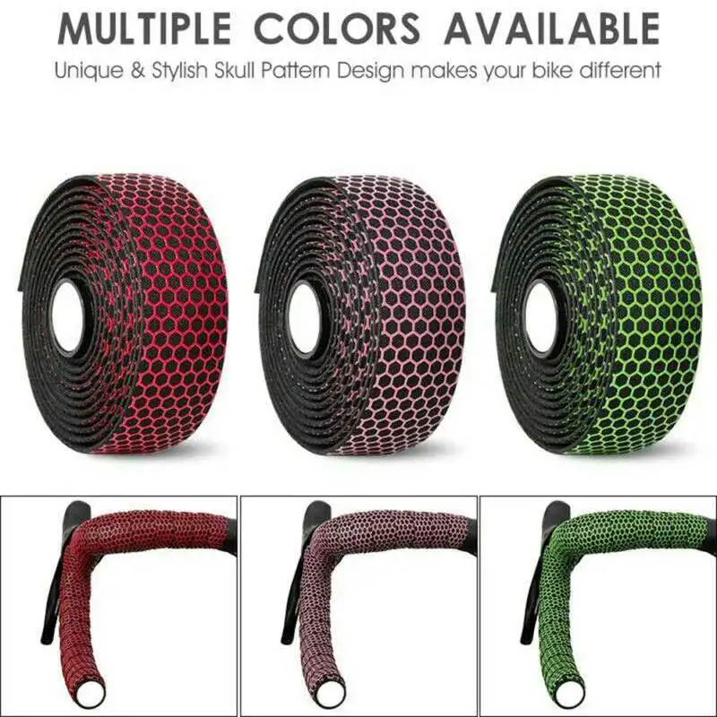 

Road Bicycle Anti-slip Silica Gel EVA Bar Tape Bike Handlebar Tape Shock Handle