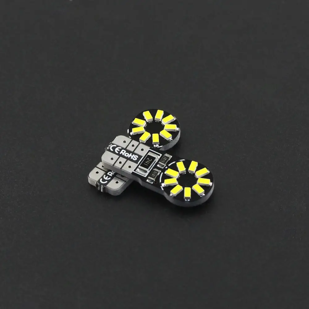 DXZ 2x T10 светодиодный Canbus w5w 3014 18SMD 12V автомобильный интерьер светильник 194 168