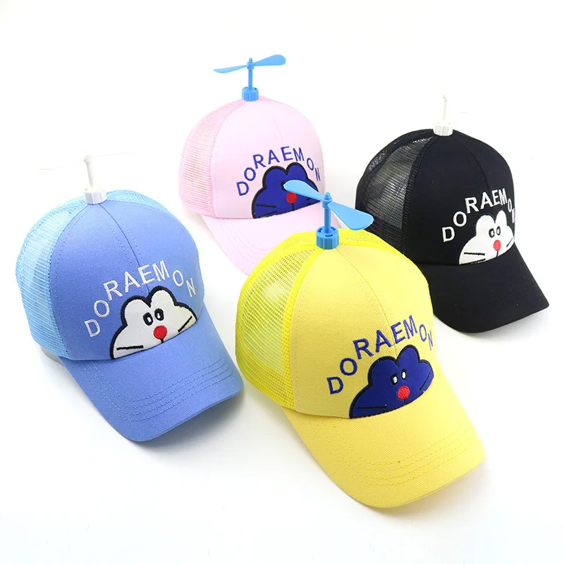 Кепка с бамбуковой стрекозой для маленьких мальчиков и девочек модная бейсболка