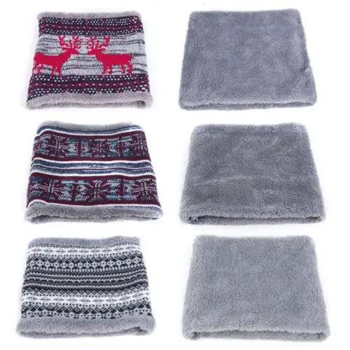 

Mens Ladies Womens Knitted Soft Knit Neck Warmer Winter Ski Snow Scarf Snood