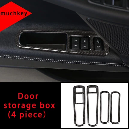 

Molding Trim Door Storage Box Frame For Jaguar Xel Carbon Fiber 4pcs