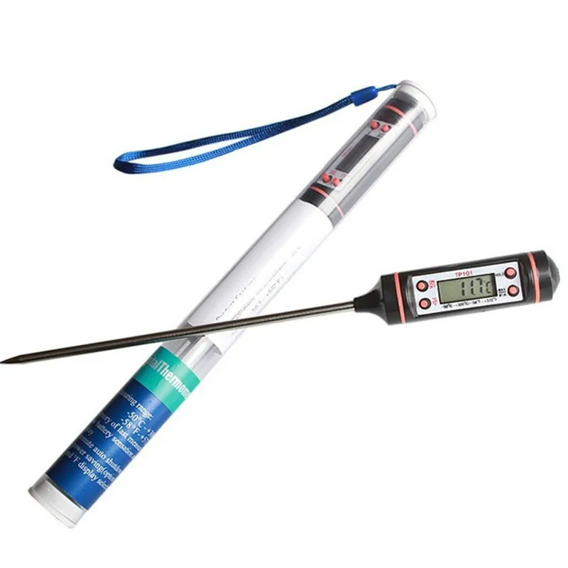 

Food Thermometer Kitchen Digital BBQ Meat Cake Candy Fry Grill Dinning Household Cooking Thermometer Gauge Oven Thermometer Tool