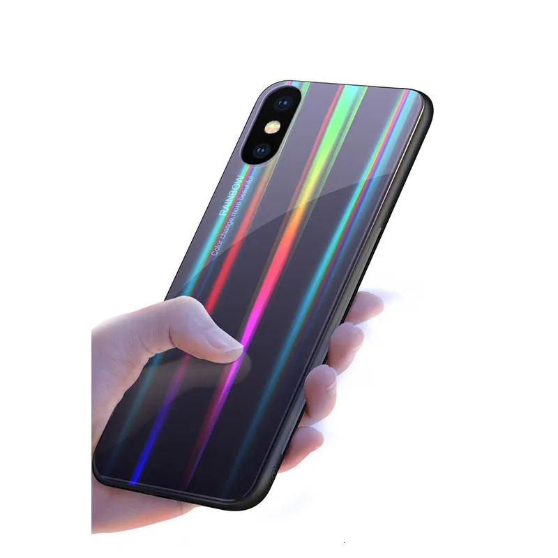 For Xiaomi Mi 8 Case Luxury Shockproof Tempered Glass Silicone Frame Hard Cover Mi8 SE 9 A3 Lte Mi9 Mi6 x |