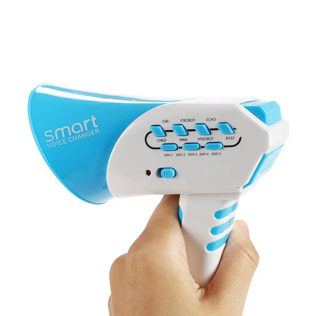 

Magic Voice Changer Multi-channel Voice Changer Intelligence Handheld Loudspeaker 7 Sounds 5 Music Child Voice Converter