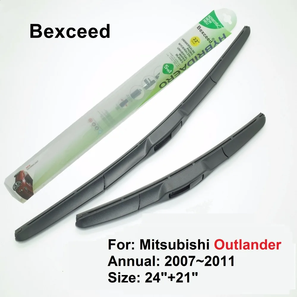 Гибридное лезвие стеклоочистителя для Mitsubishi Outlander 24 &quot+ 21&quot Bexceed лобового