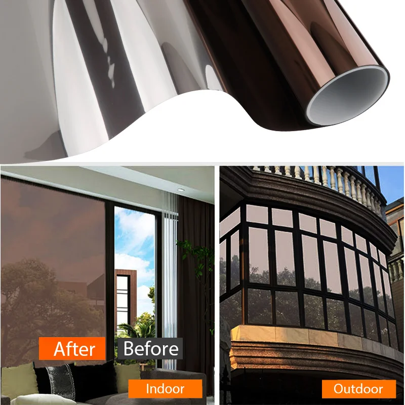 Серебряная пленка для защиты окон защитная на солнечной батарее|Декоративные