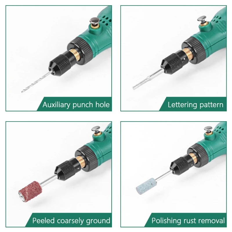 

N0HE Cordless Drill Power Tools Electric 3-Speed Mini Drill Grinding Rotary Tool Kit 3.6V Wireless Mini Engraving Drill Pens