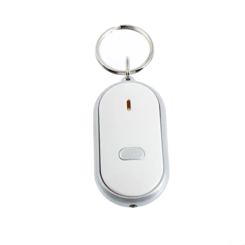 LED Smart Key Finder Sound Control Alarm Anti lost Tag Child Bag Pet Locator Find Keys Keychain Tracker Random Color | Безопасность и
