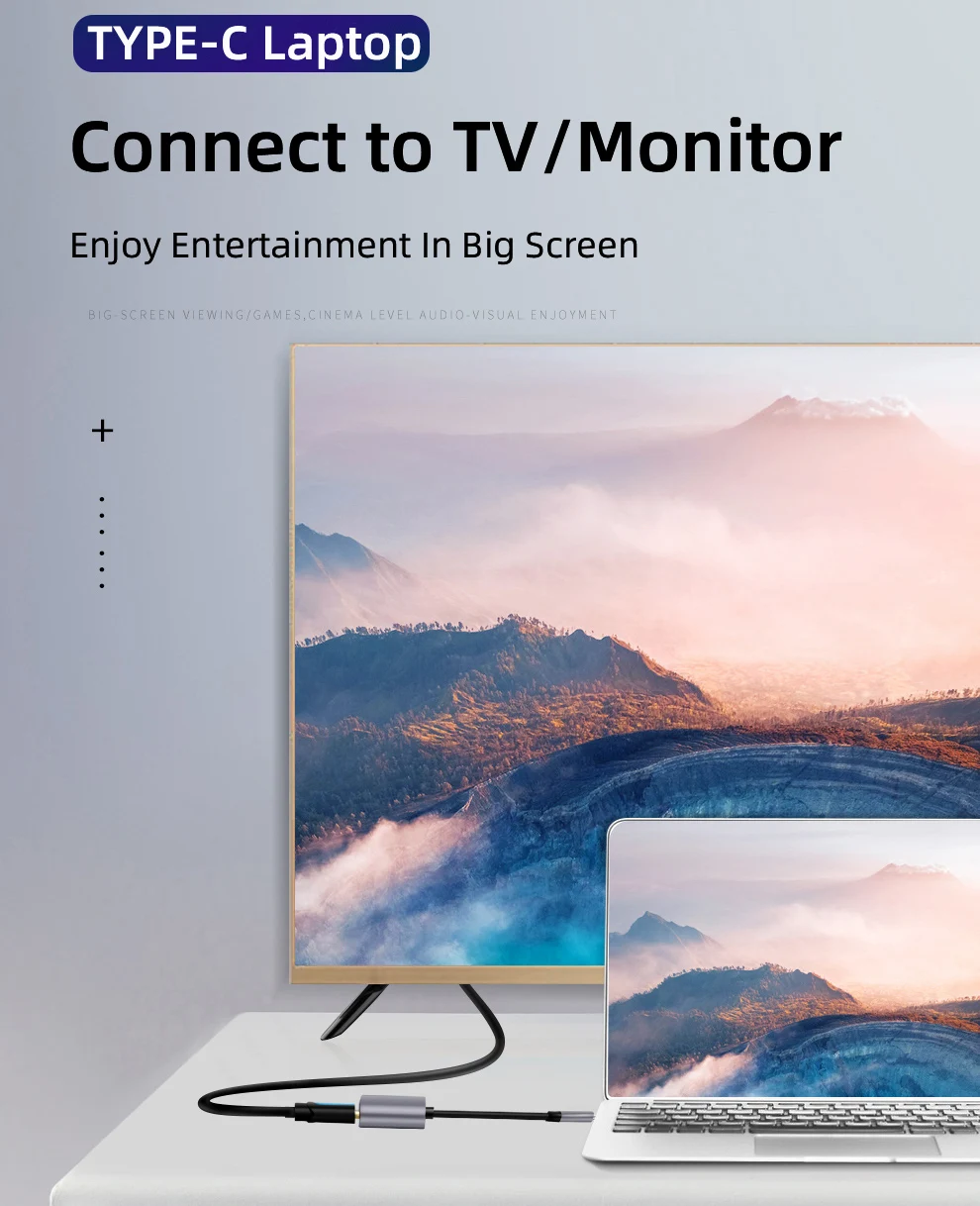 USB концентратор Unnlink док станция типа C к 4K HDMI 1080P VGA USB3.0 PD адаптер быстрой зарядки