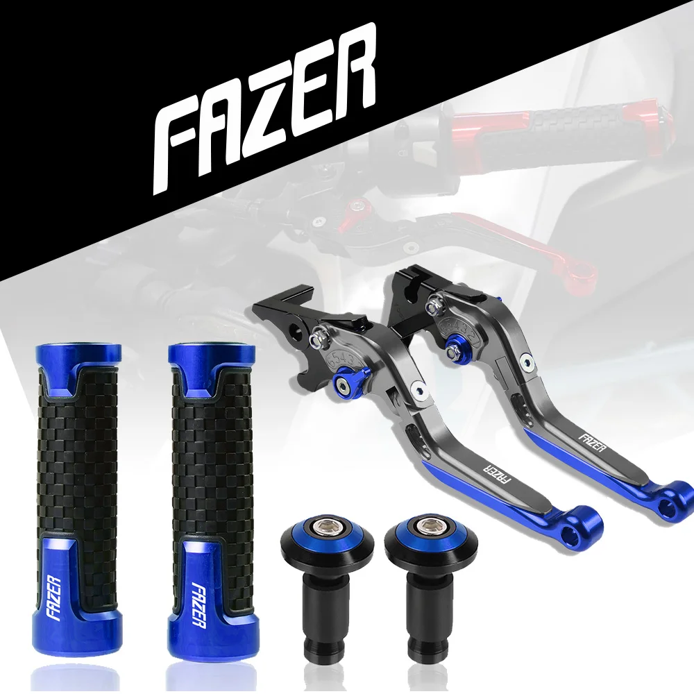 

Motorcycle Brake Clutch Lever Handle Bar Grips Parts For Yamhaa FZ6 FAZER 2004 2005 2006 2007 2008 2009 2010 Accessories