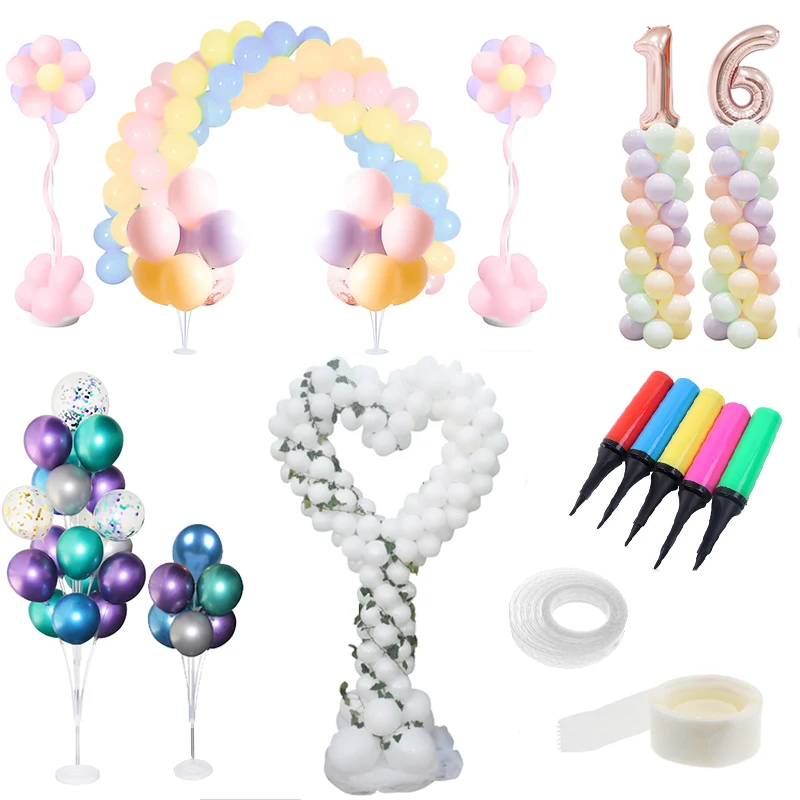 

Balloons Accessories Balloon Arch Balloons Stand For Party Decoration Baloon Stick Pump Baby Shower Wedding Decoration Ballons