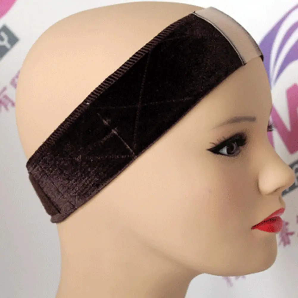 Женские бархатные парик аксессуары сцепление повязка на голову регулируемую