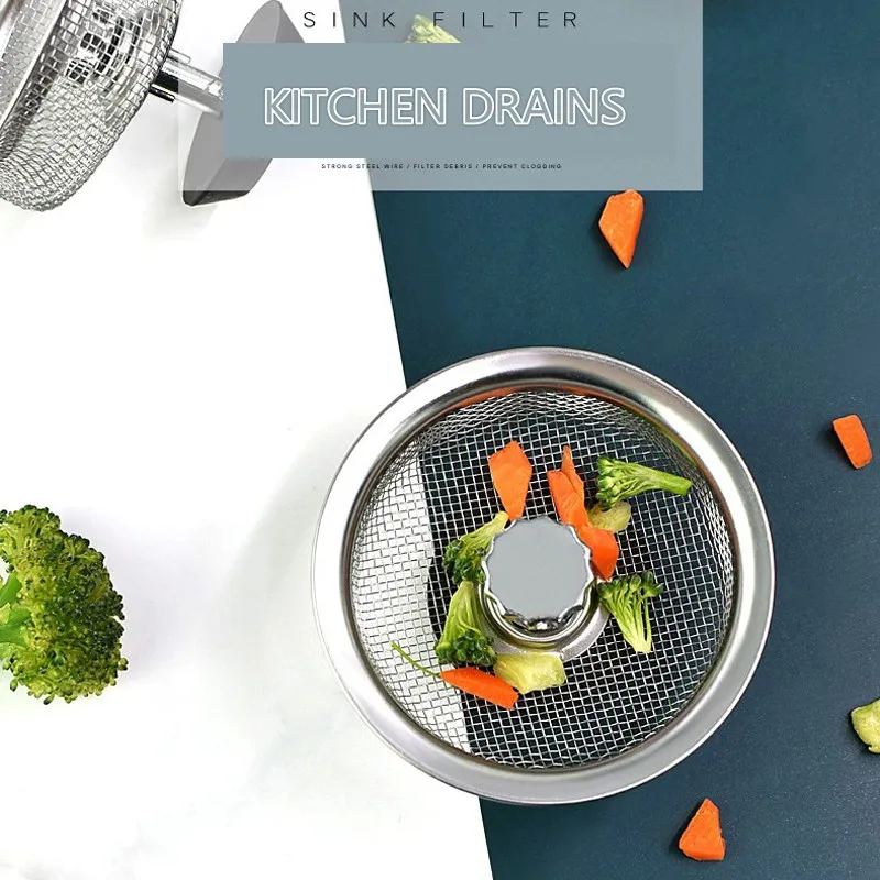 

Нержавеющая сталь фильтр-пробка для кухонной раковины отходов Plug Раковина фильтр Защита от запаха пота Тип кран для раковины, кран для рако...