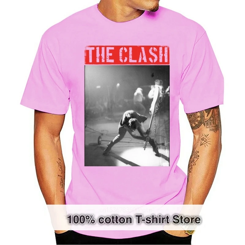 

Camiseta divertida para hombre camiseta con guitarra de choque The Smashing camiseta liviana