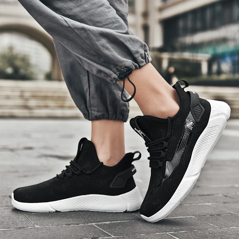 

Women Men Couples Running Mesh Flying Fashion Indoor Training Casual Sneaker Lightweight Outdoor Sports Athletic Tennis Shoes
