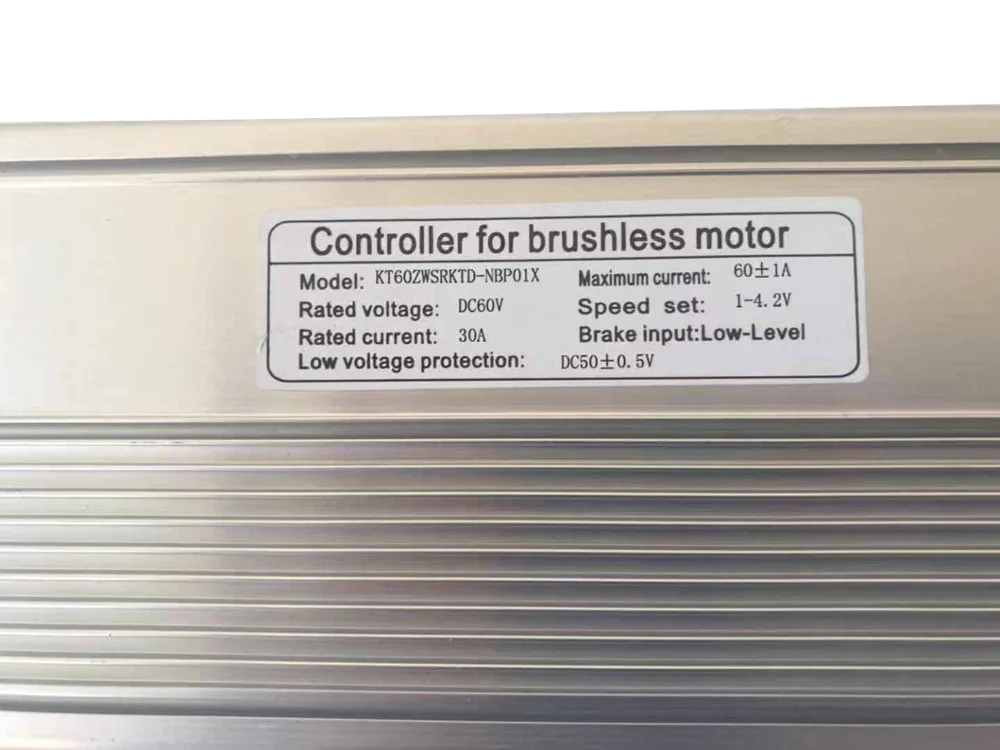 60V 60A KT controller Brushless DC Ebike Controller +KT-LCD3 LED900 LCD8H Display One Set，Used for 2000W-3000W Kit. | Спорт и