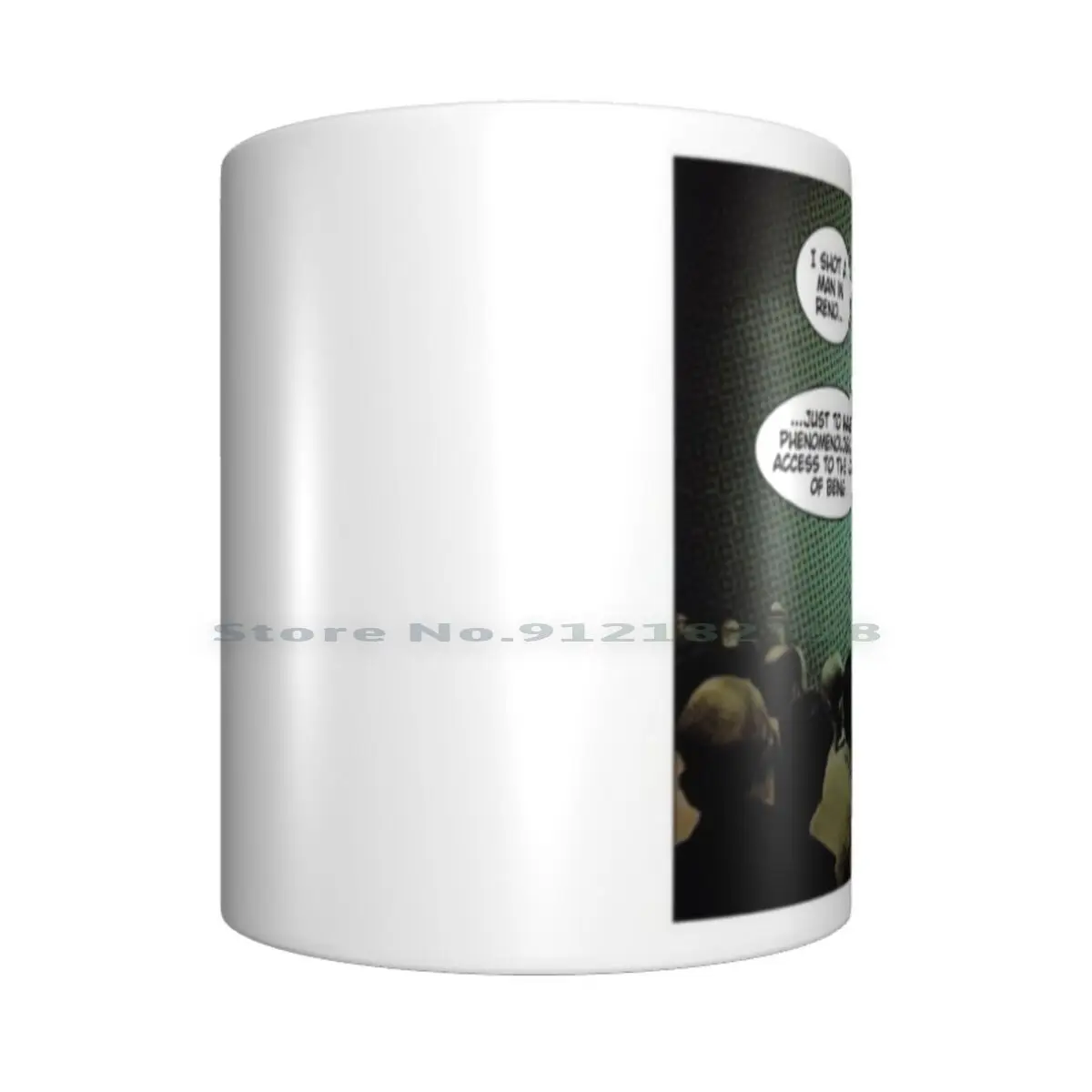 Феноменологические керамические кружки для тюремного блюза кофейные чашки