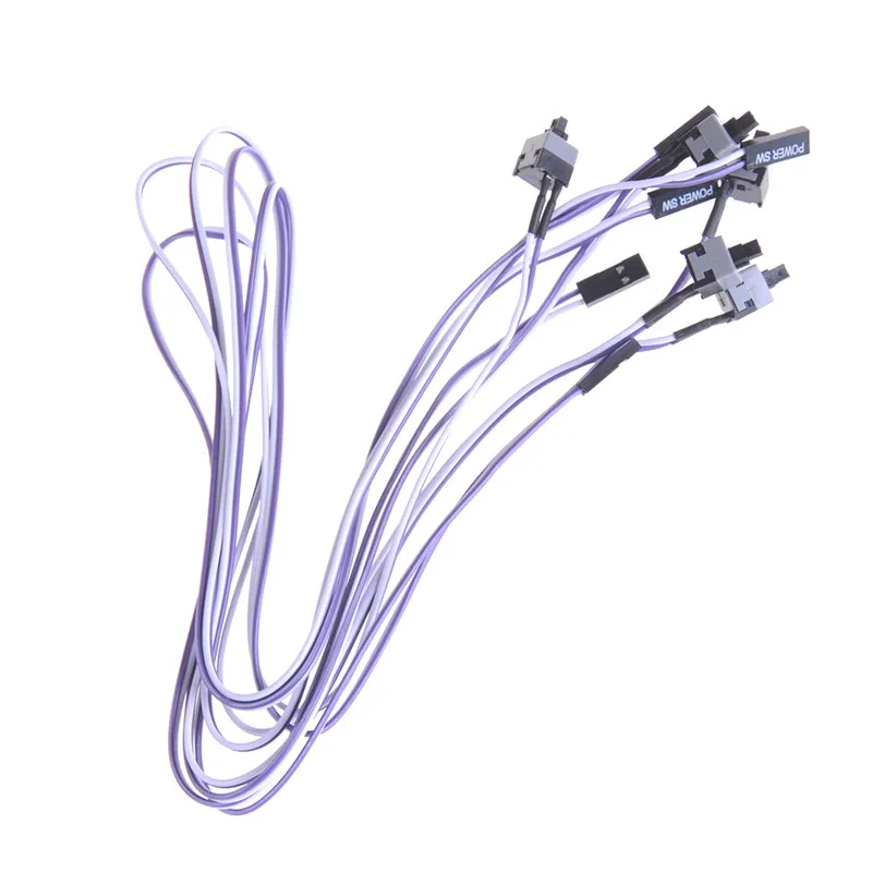 5 шт. ремонт PC питания Мгновенный кнопочный переключатель соединительный