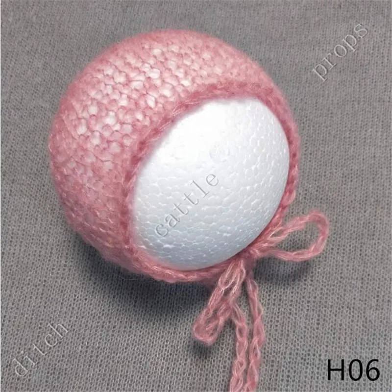 Мохеровый капор для Шапки Подставки фотографий симпатичный комплект