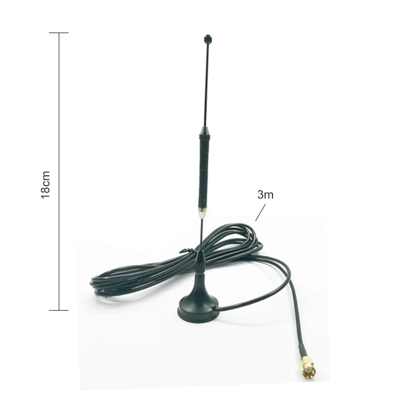 Антенна 3G 4G LTE 10dbi SMA папа антенна 698 960/1700 2700 МГц IOT с магнитным основанием 3 м