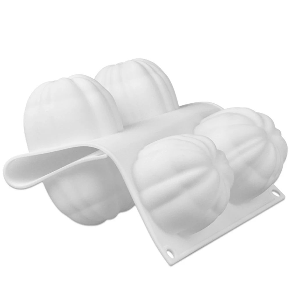 Тыква силиконовые 3D торта Формы для выпечки кухонный мусс инструменты украшения