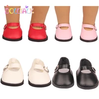 toy accessories 4 colors 7cm kawaii mini doll shoes for 18 inch american dolls toys for girls baby shoes for reborn baby dolls