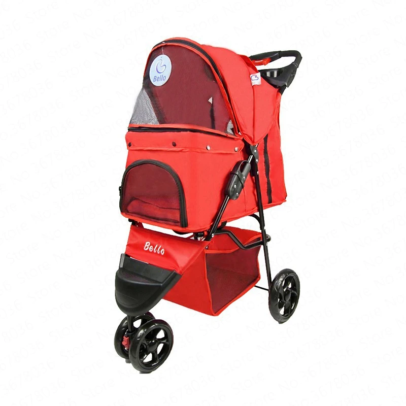 Pet коляски облегченные складная коляска для питомцев собак из вагона|Переноски