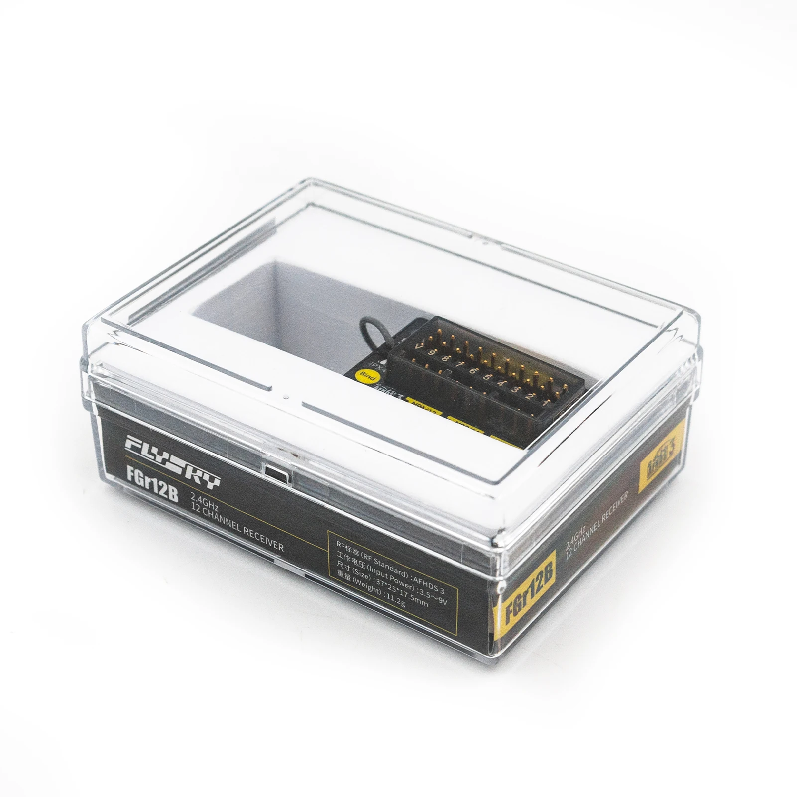 Приемник FLYSKY FGr12B 2 4 ГГц 12 каналов PWM PPM Ibus для радиочастотных передатчиков AFHDS3