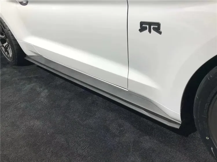 Side Skirt Body Pull Modified PP Material For Ford Mustang