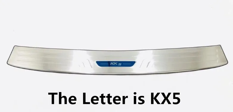 

Для Kia Sportage KX5 2019 2020, автомобильная наклейка, Стайлинг, внешний задний бампер, защита багажника, пластина из нержавеющей стали, педаль